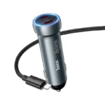 Hoco Z54B PD 60W Dual-port Car Charger Set Type C to Lightning Cable - Image 4
